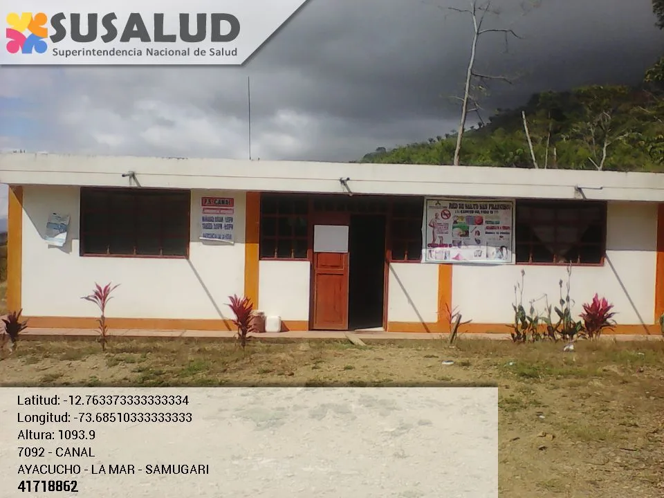 Puesto de Salud Canal en Samugari, Ayacucho
