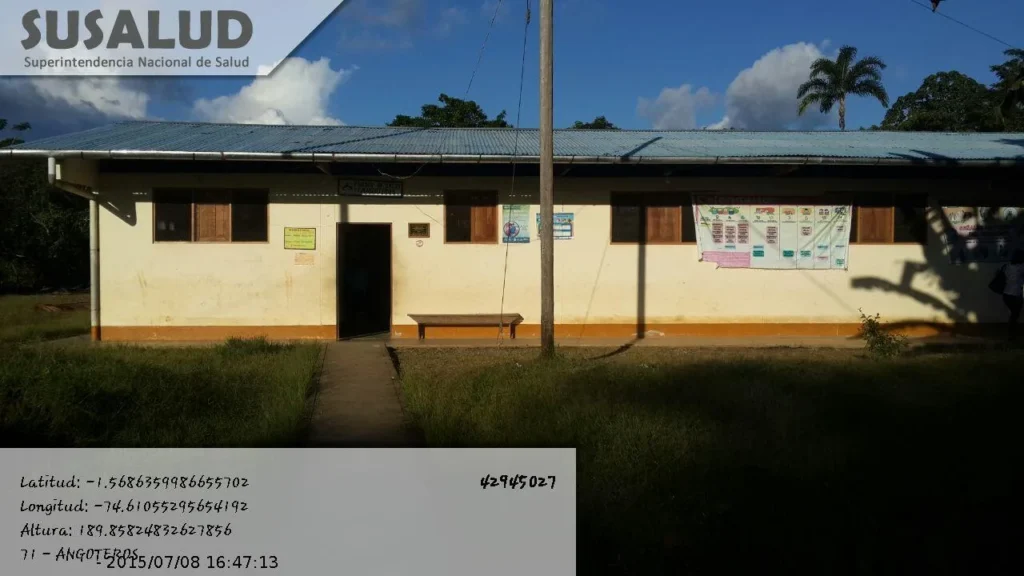 Puesto de Salud Angoteros en Torres Causana, Loreto