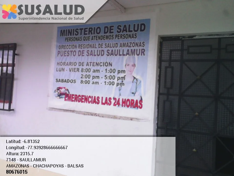 Saullamur en Balsas, Amazonas