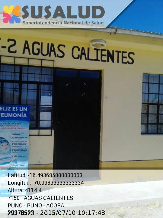 Aguas Calientes en Acora, Puno