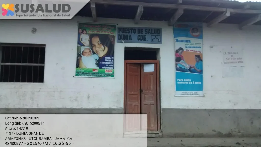 Dunia Grande en Jamalca, Amazonas