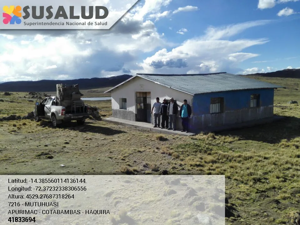 Mutuhuasi en Haquira, Apurimac
