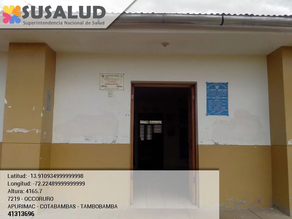 Occoruro en Tambobamba, Apurimac