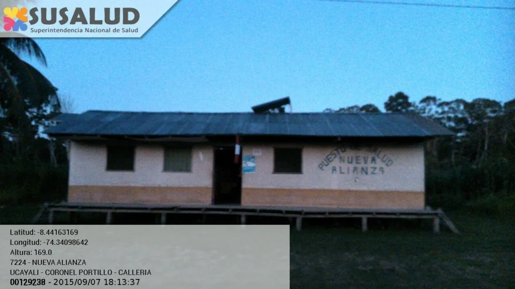 Nueva Alianza en Calleria, Ucayali