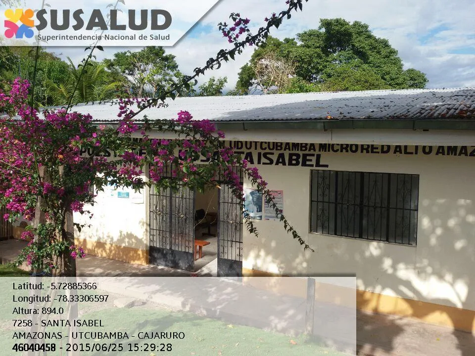Santa Isabel en Cajaruro, Amazonas