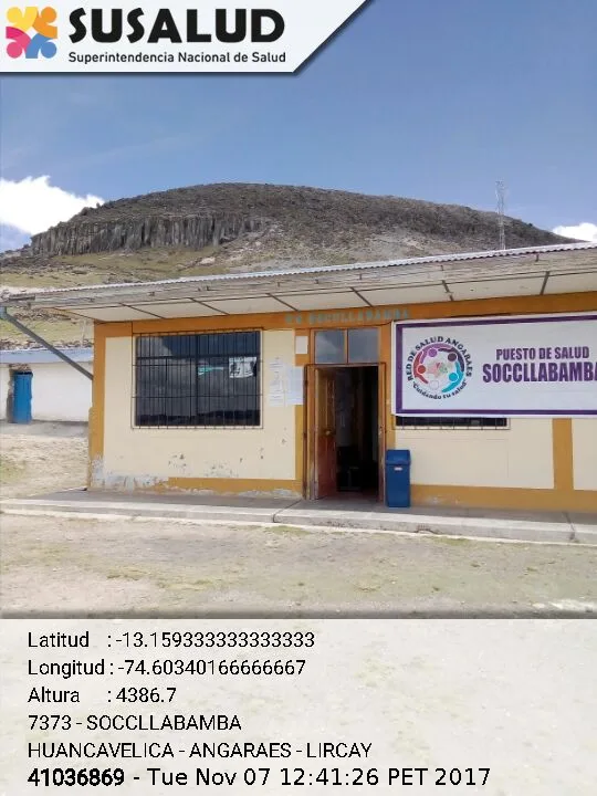 Soccllabamba en Lircay, Huancavelica