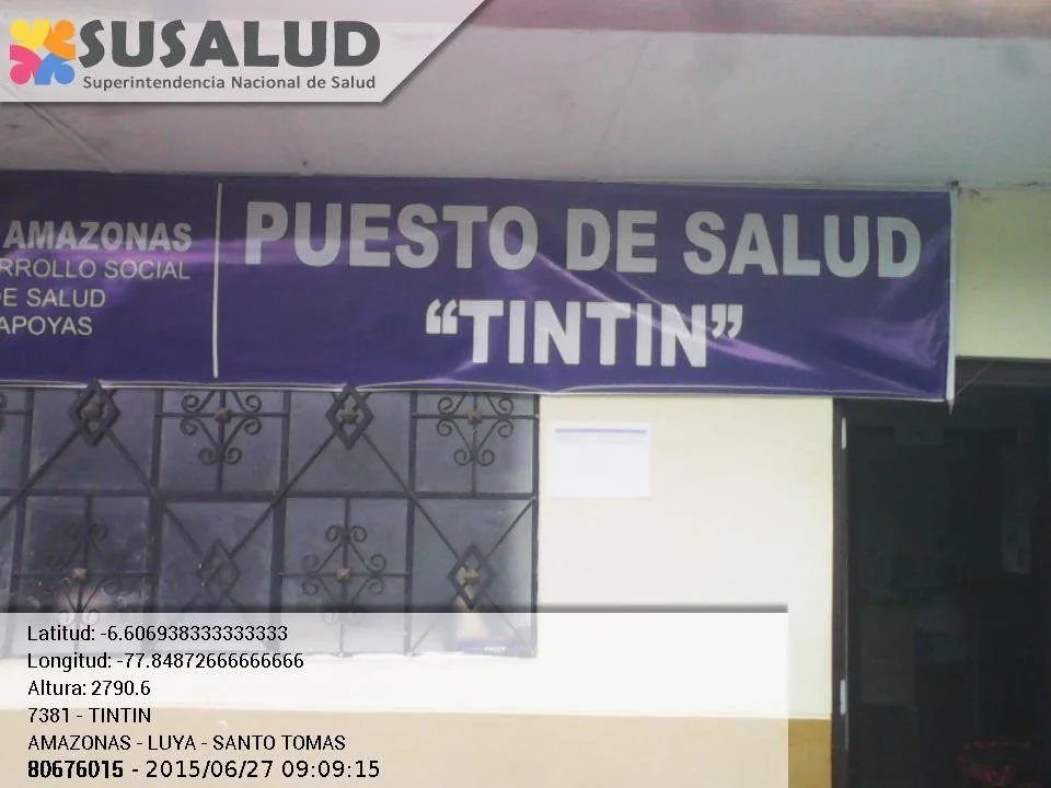 Tintin en Santo Tomas, Amazonas