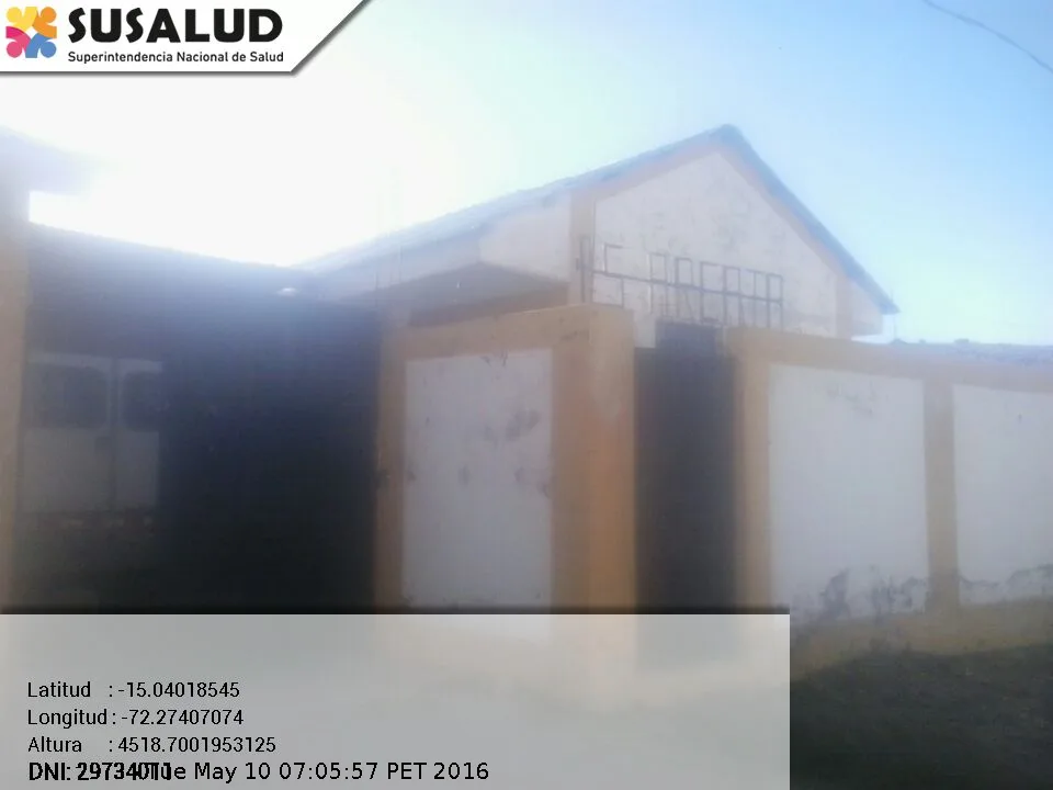 Puesto de Salud Arcata en Cayarani, Arequipa
