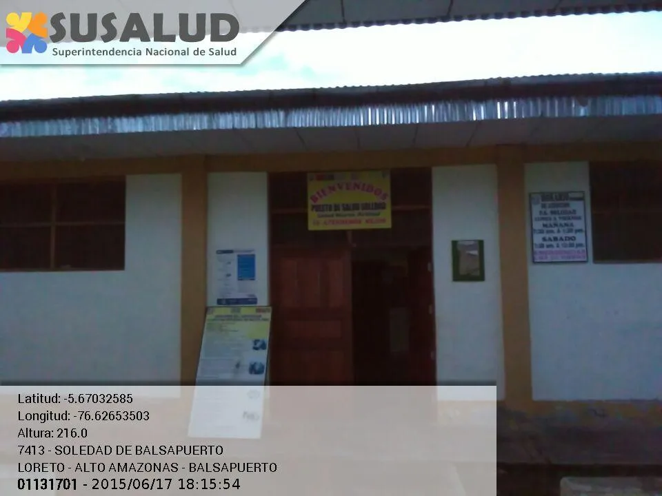 P.S. I-1 Soledad de Balsapuerto en Loreto