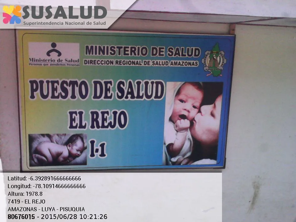 El Rejo en Pisuquia, Amazonas