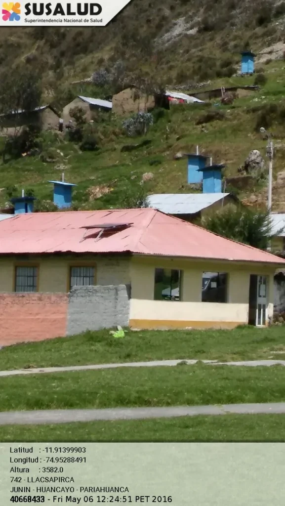 Llacsapirca en Pariahuanca, Junin