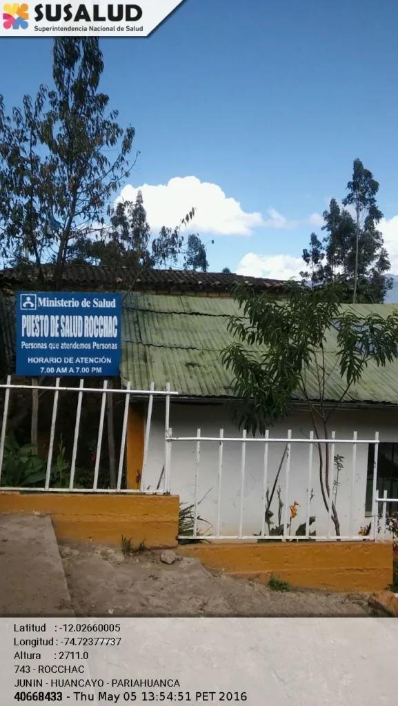 Rocchac en Pariahuanca, Junin