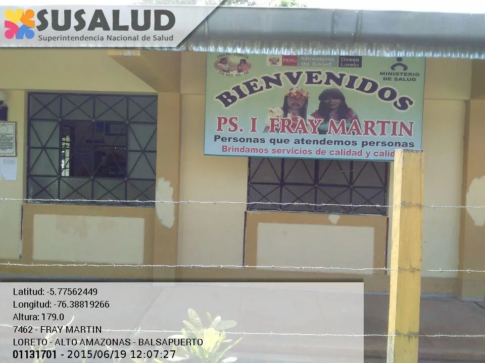 P.S. I-1 Fray Martin en Balsapuerto, Loreto