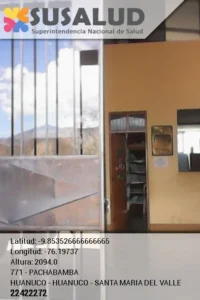 Puesto de Salud de Pachabamba
