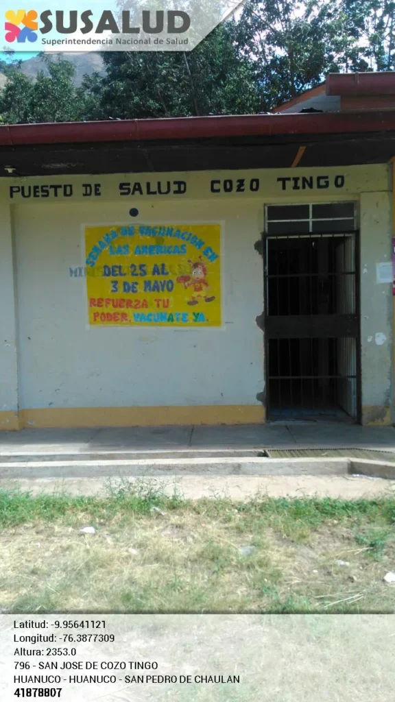 San Jose de Cozo Tingo en San Pedro de Chaulan, Huanuco