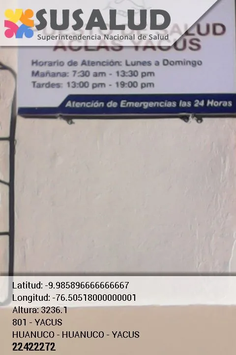 Yacus en Huanuco