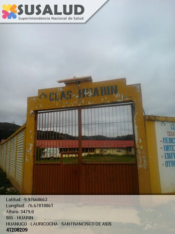Huarin en San Francisco de Asis, Huanuco
