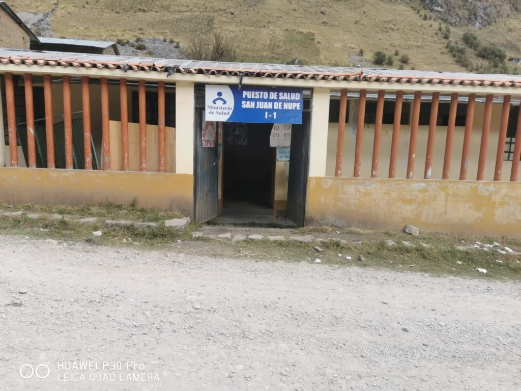 Puesto de Salud San Juan de Nupe en Jesus, Huanuco