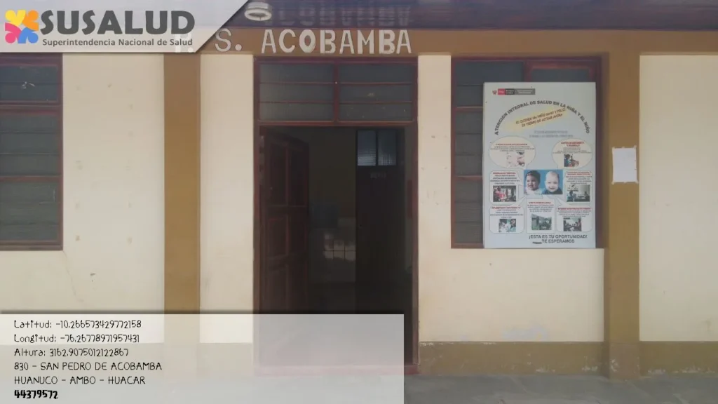 San Pedro de Acobamba en Huacar, Huanuco