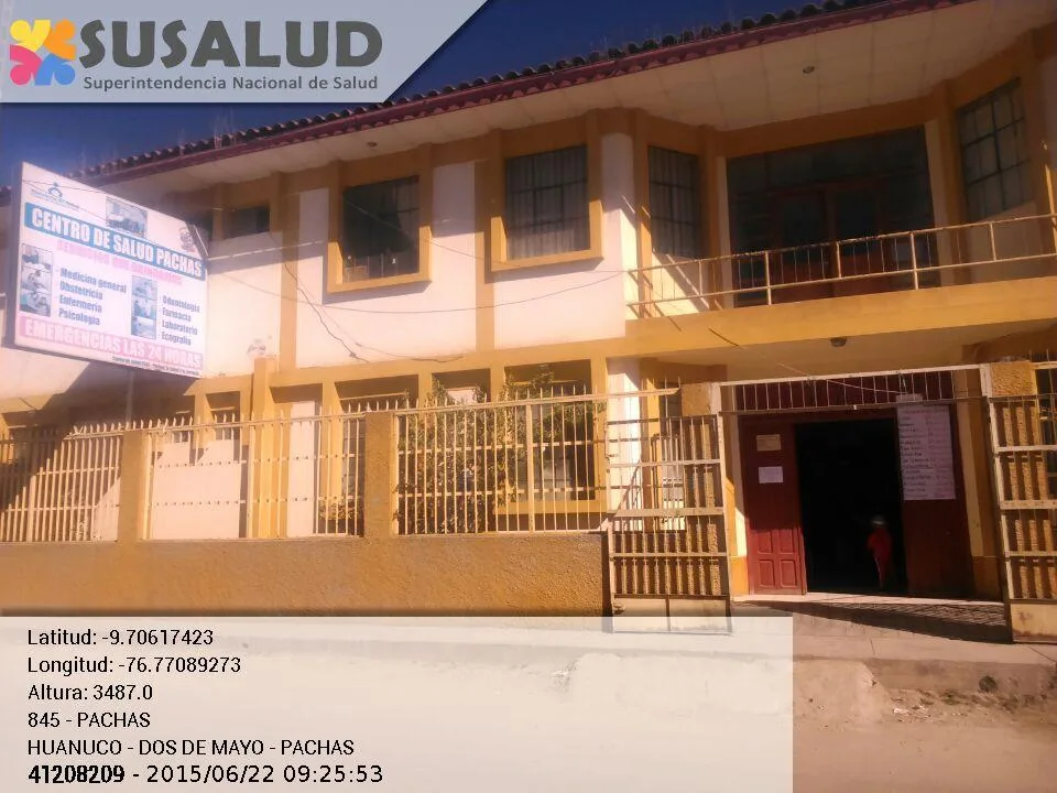 Centro de Salud Pachas en Huanuco