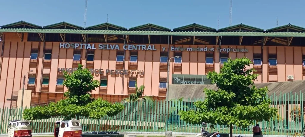 Hospital Selva Central y Enfermedades Tropicales Hugo Pesce Pescetto en Chanchamayo, Junin