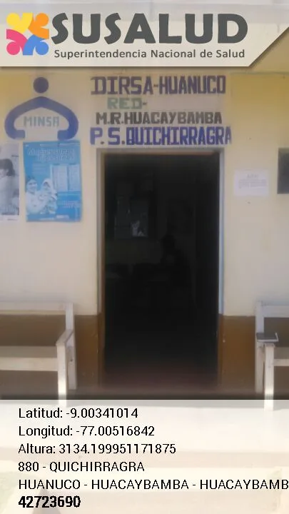 Quichirragra en Huacaybamba, Huanuco