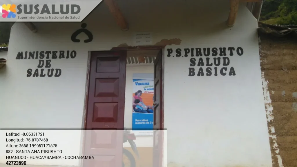 Santa Ana Pirushto en Cochabamba, Huanuco