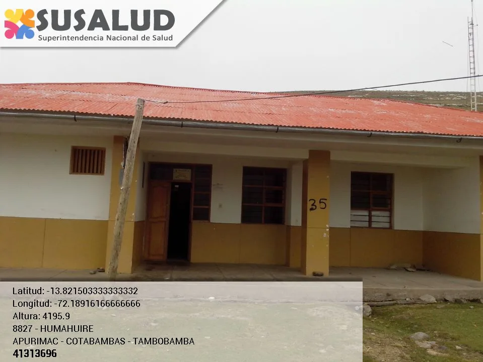 Humahuire en Tambobamba, Apurimac