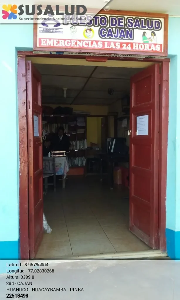 Cajan en Pinra, Huanuco