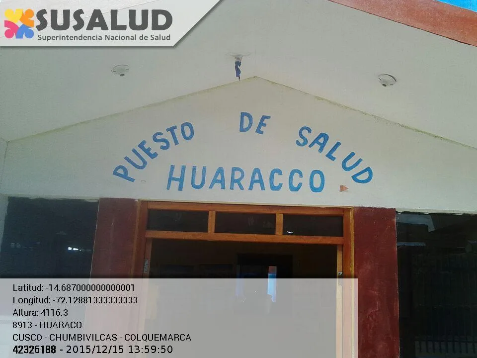 Huaraco en Colquemarca, Cusco