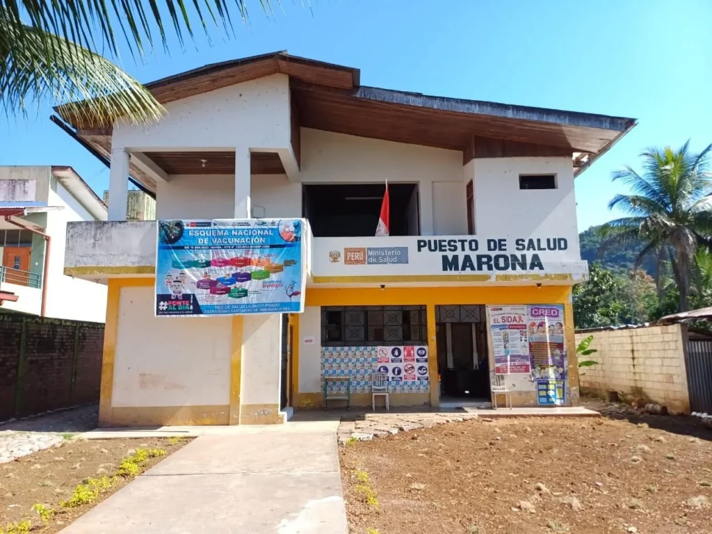 Puesto de Salud Marona en Luyando, Huanuco