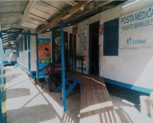 Posta Medica de Puerto Bermudez en Pasco