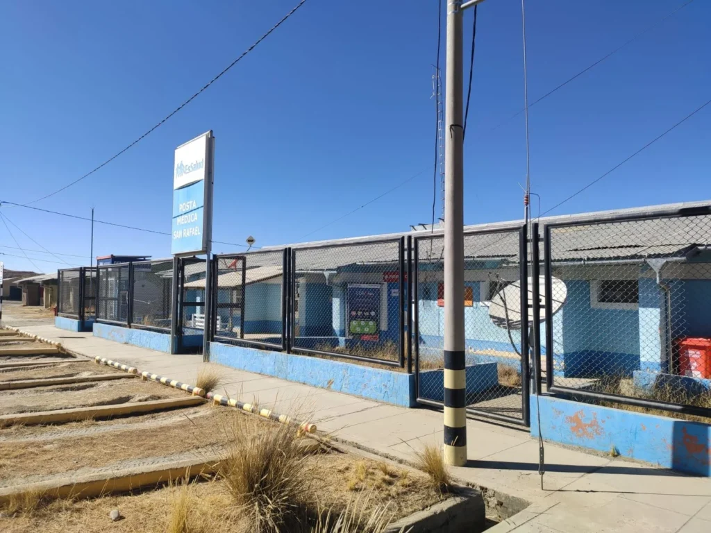 Posta Medica San Rafael – ESSALUD – Red Asistencial Juliaca en Antauta, Puno